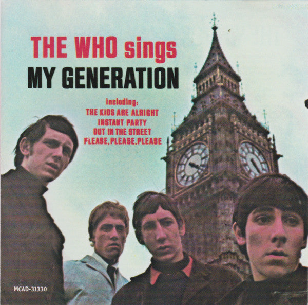 The Who : The Who Sings My Generation (CD, Album, RE)